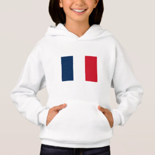 Französische Flagge Hoodie