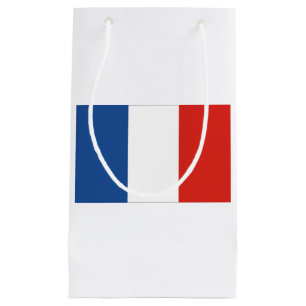 Französische Flagge Kleine Geschenktüte