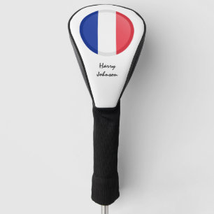 Französische Flagge & Mit Monogramm Golfclubs Cov Golf Headcover