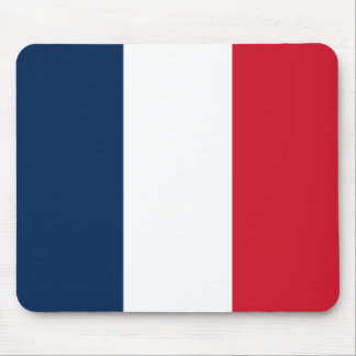 Französische Flagge Mousepad