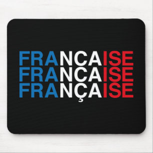 FRANZÖSISCHE Flagge Mousepad