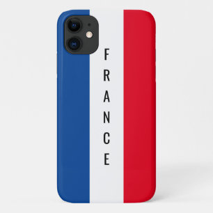 französische Flagge personalisierter individuelle Case-Mate iPhone Hülle
