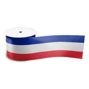 Französische Flagge Satinband