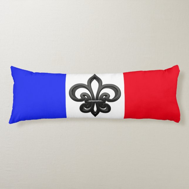 Französische Flagge Seitenschläferkissen (Vorderseite)