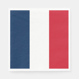 Französische Flagge Serviette
