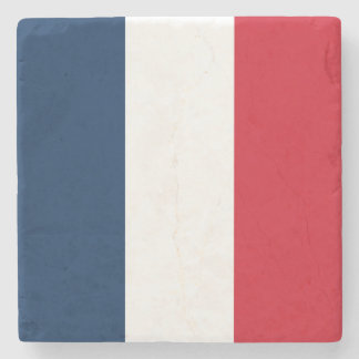Französische Flagge Steinuntersetzer