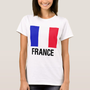 Französische Flagge T-Shirt