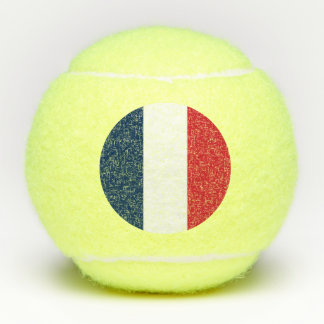 Französische Flagge Tennisbälle