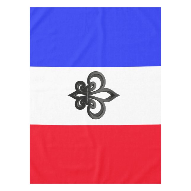Französische Flagge Tischdecke (Vorderseite)