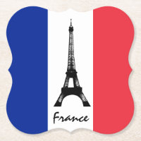 Französische Flagge und Eiffelturm - Frankreich /S