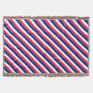 Französische Flagge Wurfdecke Decke