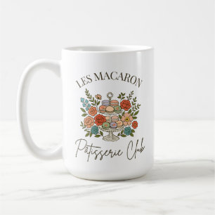 Französische Florals & Macarons-Tasse Kaffeetasse