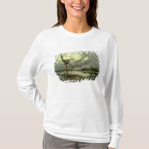 Französische Fluss-Landschaft T-Shirt