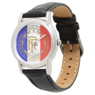 Französische Frau Armbanduhr