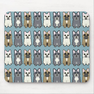 Französische Freunde Mousepad