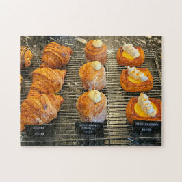 Französische Gebäck-Puzzle, 28 cm x 36 cm, 252 Tei