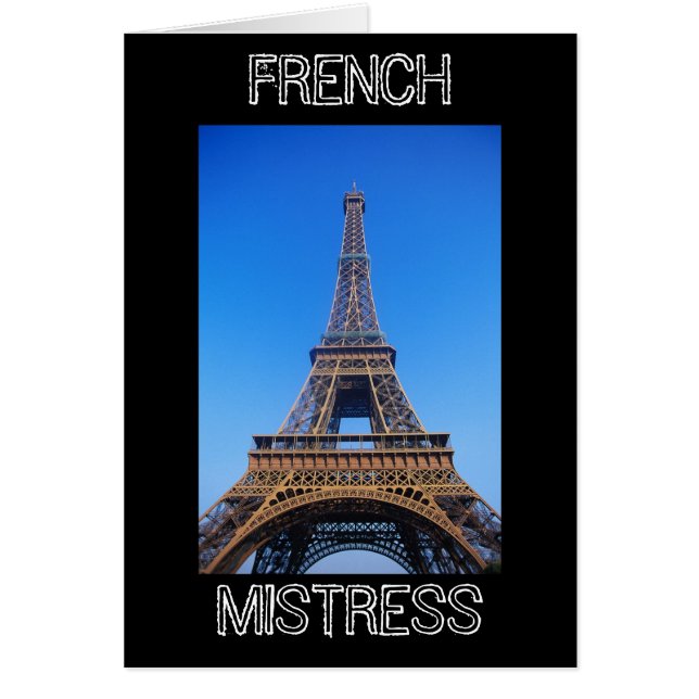 FRANZÖSISCHE GELIEBTE (Vorne)