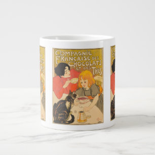 Französische Gesellschaft der Schokolade und des T Jumbo-Tasse