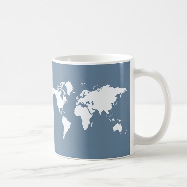 Französische Gray Elegante Welt Kaffeetasse (Rechts)
