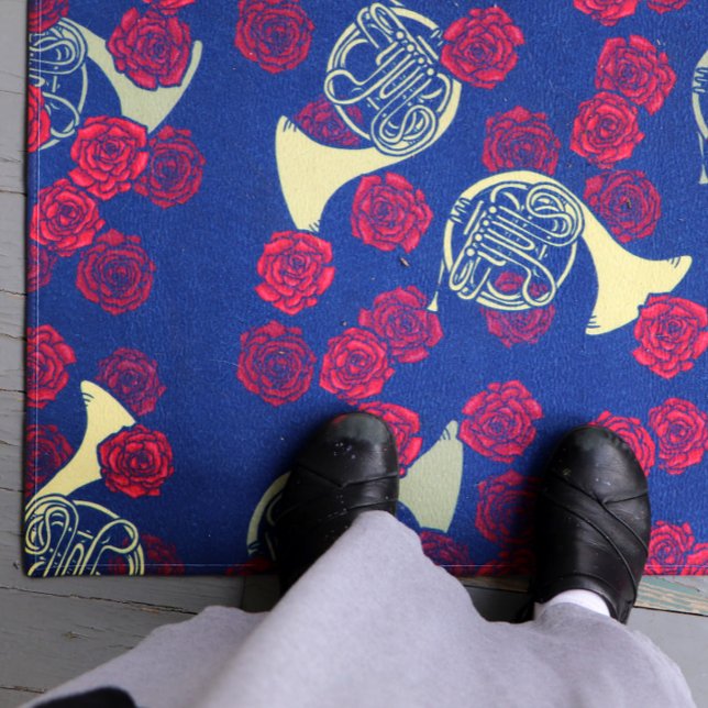 Französische Horn-Band Fußmatte (Von Creator hochgeladen)