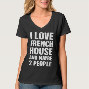Französische House-Musik, Nu Disco, Französische e T-Shirt