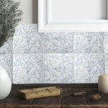 Französische Hütte Blau und Weiß Fliese<br><div class="desc">Mit einem romantischen, staubblauen und weißen Blumendesign erinnern diese Fliesen an französische Hütten und gemütliche Räumlichkeiten. Eine einzigartige Ergänzung zu Küche oder Bad Backspritze.</div>