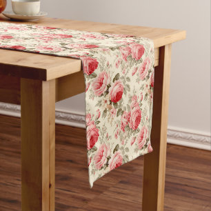 Französische Hütte Elegante: Shabby Chic Großer Tischläufer