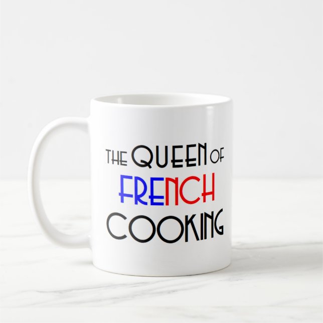 Französische Kochkönigin Kaffeetasse (Links)