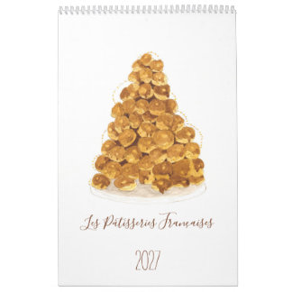 Französische Konditoreien-Kalender Kalender
