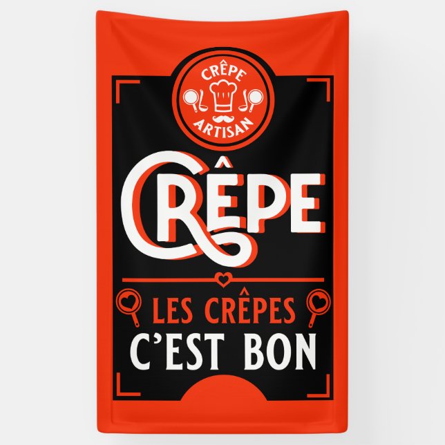 Französische Krebse Banner (Vertikal)