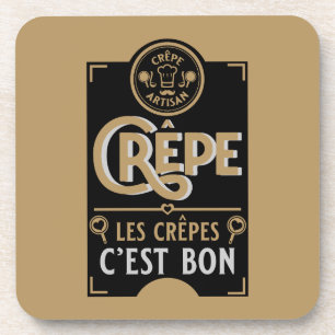 Französische Krebse Getränkeuntersetzer