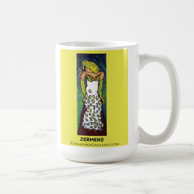Französische Kunst durch ZermenoGallery.com Kaffeetasse (Rechts)