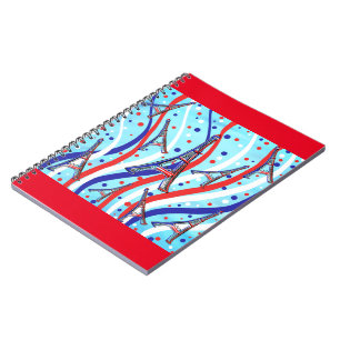 Französische Kunst Notizblock