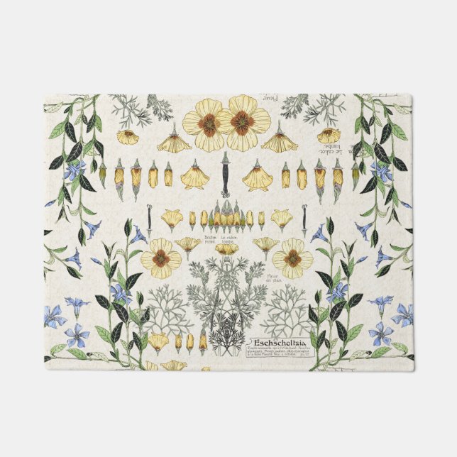 Französische Kunst Nouveau Fußmatte (Vorderseite)