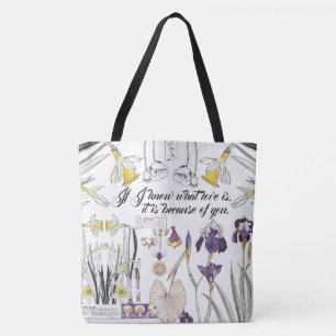 Französische Kunst Nouveau Tasche