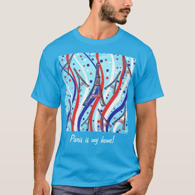 Französische Kunst T-Shirt (Vorderseite)