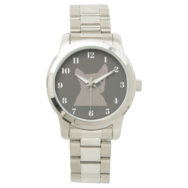 Französische Küsse Armbanduhr (Vorderseite)