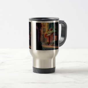 Französische Landschaft/Tasse, 15 oz Reisebecher