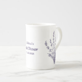 Französische Lavendel-Blume mit eigener Marke Prozellantasse