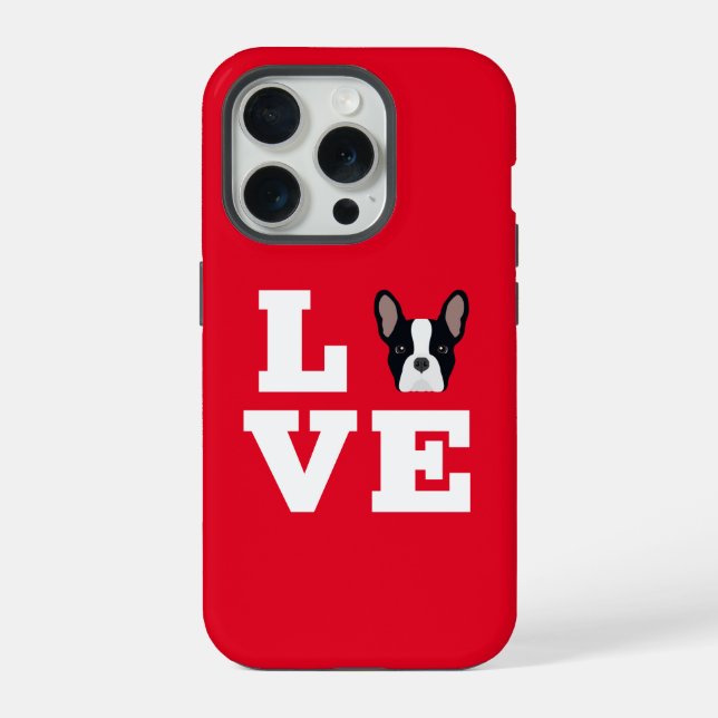 Französische Liebe iPhone 15 Pro Hülle (Rückseite)