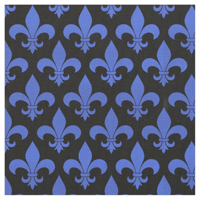 Französische Lilie Pattern Classic Stoff (Nahaufnahme)