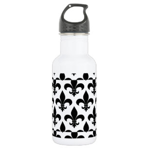 Französische Lilie Pattern Trinkflasche