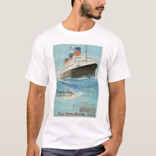 Französische Linie ssParis Plakat T-Shirt