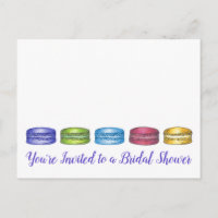 Französische Macaron Cookies Bridal Dusche Einladu