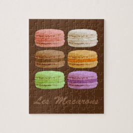Französische Macaronen - bunte Pastellfarben