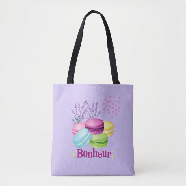  Französische Macarons Tasche (Vorderseite)