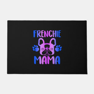 Französische Mama Französische Bulldogge Hundemama Fußmatte