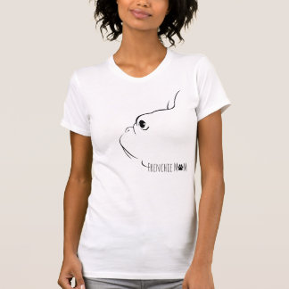 Französische Mama French Bulldog Silhouette T - Sh T-Shirt
