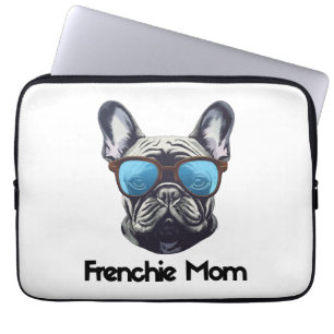 Französische Mama Lustiger Französischer Bulldogge Laptopschutzhülle