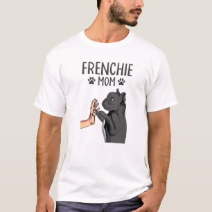 Französische Mama Niedlicher Bulldog Dog Mama Funn T-Shirt